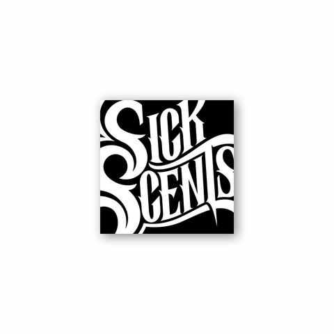 Small Digital Printed Square Slap V1 Sick Scents Sticker