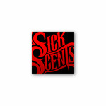 Small Digital Printed Square Slap V1 Sick Scents Sticker